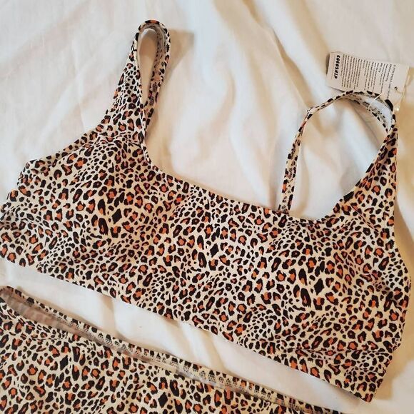 NWT Cocoship animal print highwaist bikini set 10 - Picture 7 of 9